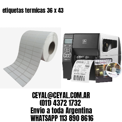 etiquetas termicas 36 x 43