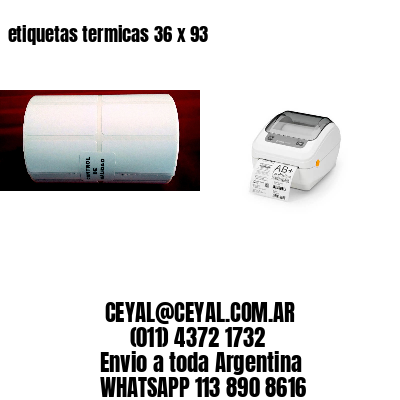 etiquetas termicas 36 x 93