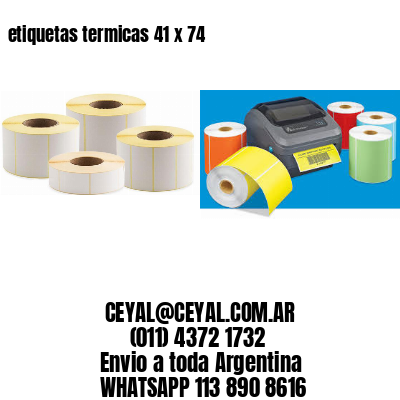 etiquetas termicas 41 x 74