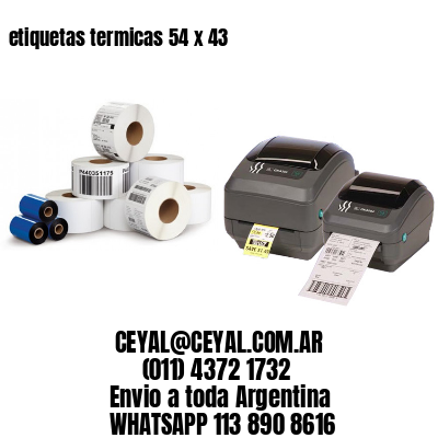 etiquetas termicas 54 x 43