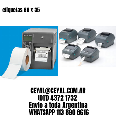 etiquetas 66 x 35