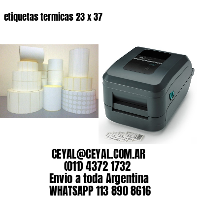 etiquetas termicas 23 x 37