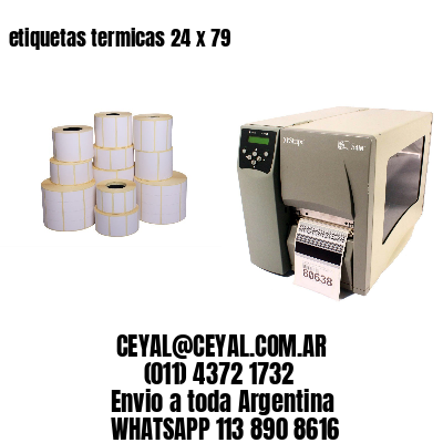 etiquetas termicas 24 x 79