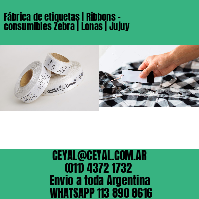Fábrica de etiquetas | Ribbons – consumibles Zebra | Lonas | Jujuy