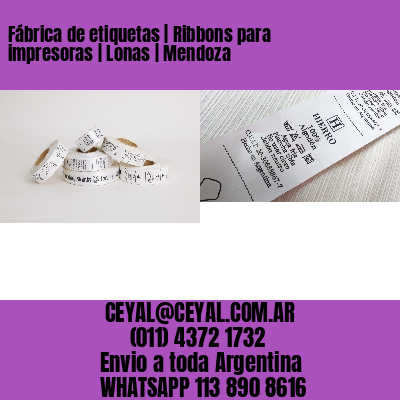 Fábrica de etiquetas | Ribbons para impresoras | Lonas | Mendoza