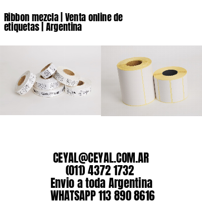 Ribbon mezcla | Venta online de etiquetas | Argentina