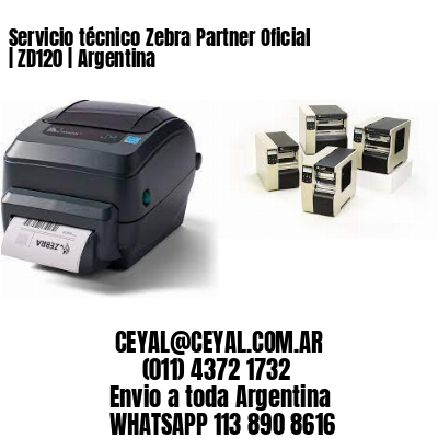 Servicio técnico Zebra Partner Oficial | ZD120 | Argentina