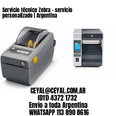 Servicio técnico Zebra – servicio personalizado | Argentina