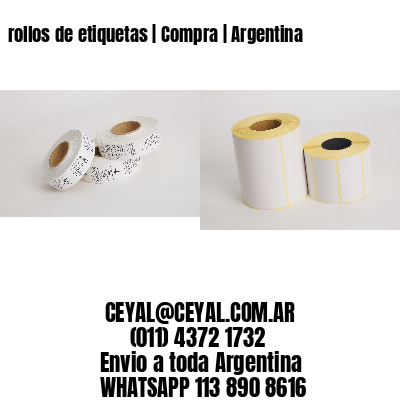 rollos de etiquetas | Compra | Argentina
