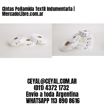 Cintas Poliamida Textil Indumentaria | MercadoLibre.com.ar