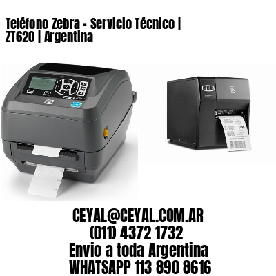 Teléfono Zebra – Servicio Técnico | ZT620 | Argentina