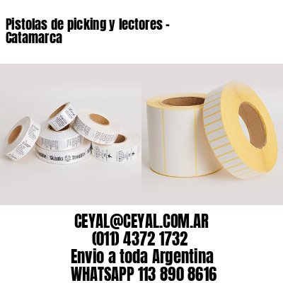 Pistolas de picking y lectores – Catamarca