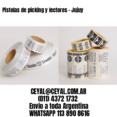 Pistolas de picking y lectores – Jujuy