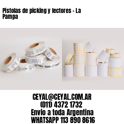 Pistolas de picking y lectores – La Pampa