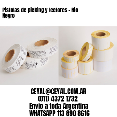 Pistolas de picking y lectores – Rio Negro