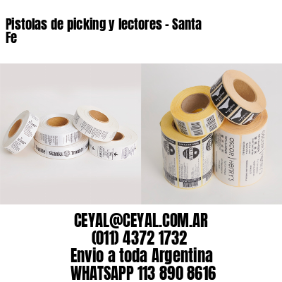 Pistolas de picking y lectores – Santa Fe