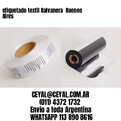 etiquetado textil Balvanera  Buenos Aires
