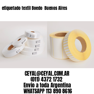 etiquetado textil Boedo  Buenos Aires