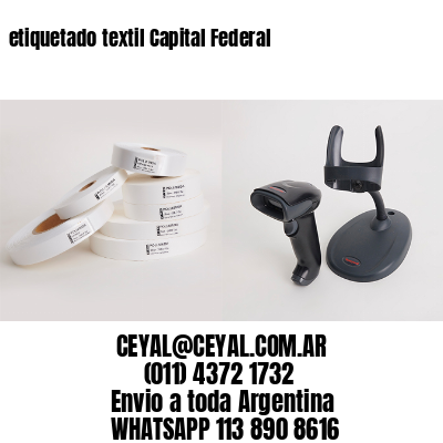 etiquetado textil Capital Federal