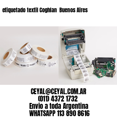 etiquetado textil Coghlan  Buenos Aires