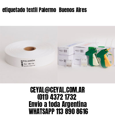 etiquetado textil Palermo  Buenos Aires