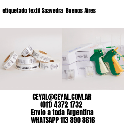etiquetado textil Saavedra  Buenos Aires