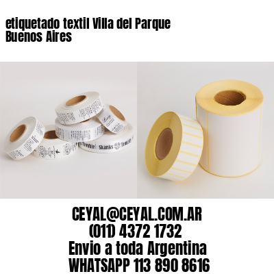 etiquetado textil Villa del Parque  Buenos Aires