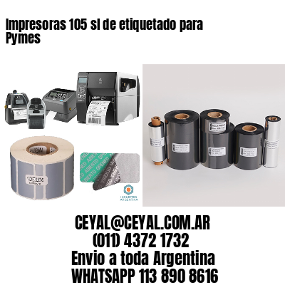 Impresoras 105 sl de etiquetado para Pymes