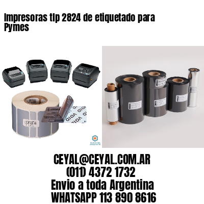 Impresoras tlp 2824 de etiquetado para Pymes