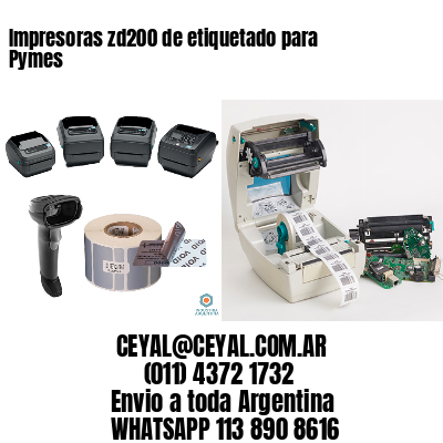 Impresoras zd200 de etiquetado para Pymes