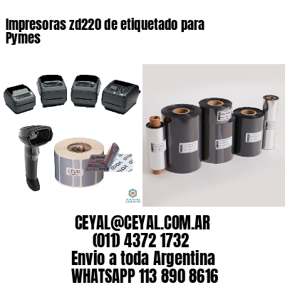 Impresoras zd220 de etiquetado para Pymes