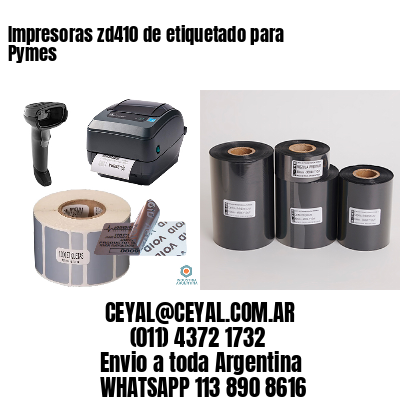 Impresoras zd410 de etiquetado para Pymes