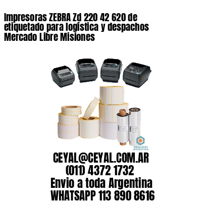 Impresoras ZEBRA Zd 220 42 620 de etiquetado para logística y despachos Mercado Libre Misiones