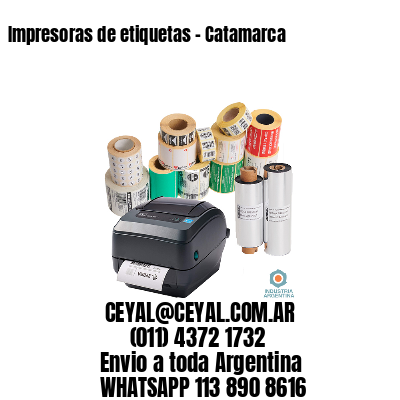 Impresoras de etiquetas – Catamarca