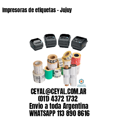 Impresoras de etiquetas – Jujuy