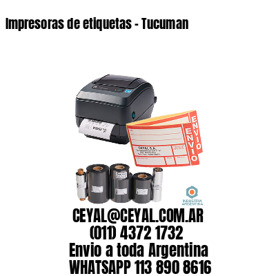 Impresoras de etiquetas – Tucuman