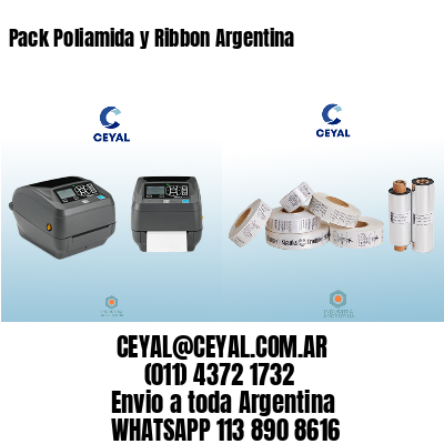 Pack Poliamida y Ribbon Argentina