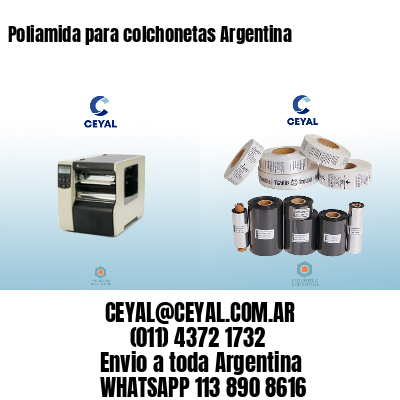 Poliamida para colchonetas Argentina