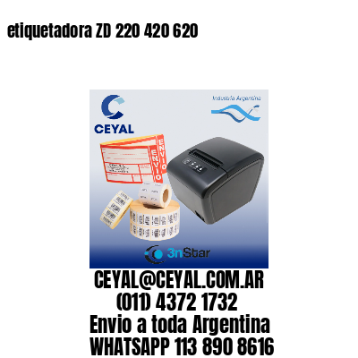 etiquetadora ZD 220 420 620