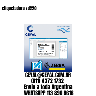 etiquetadora zd220