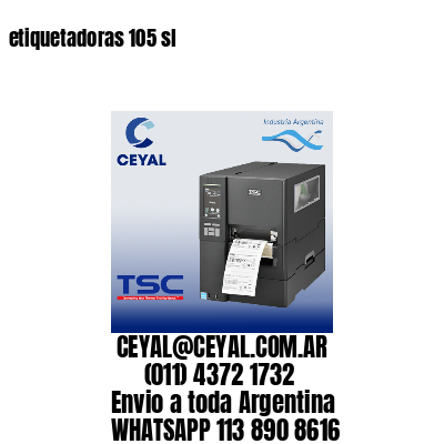 etiquetadoras 105 sl