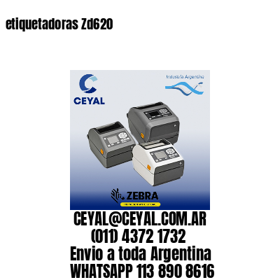 etiquetadoras Zd620