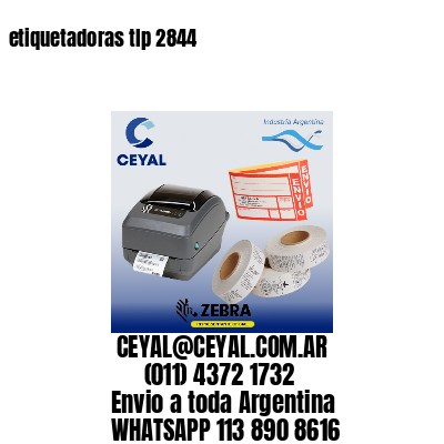 etiquetadoras tlp 2844