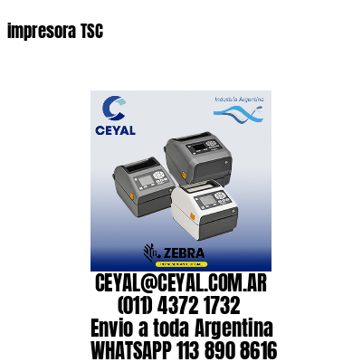 impresora TSC