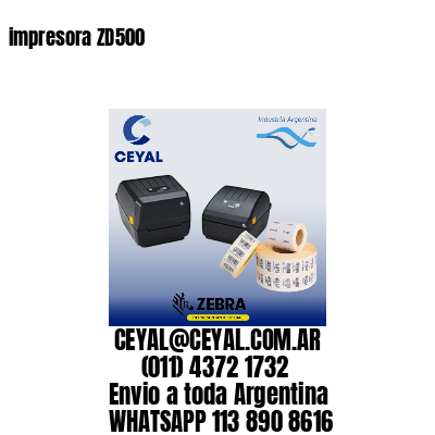 impresora ZD500
