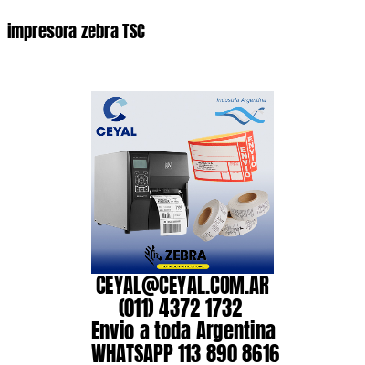 impresora zebra TSC