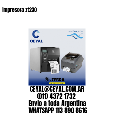 impresora zt230