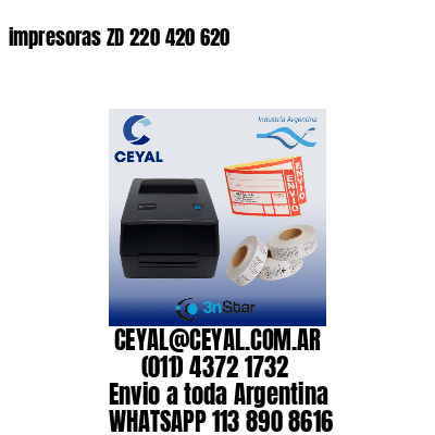 impresoras ZD 220 420 620