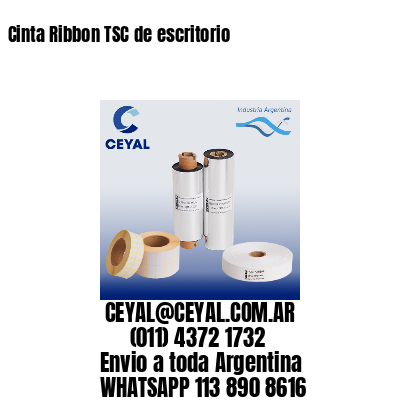 Cinta Ribbon TSC de escritorio