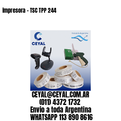 impresora – TSC TPP 244